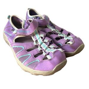 Merrell Women's 5M Hydro Hiker Waterproof Sport Sandal Purple Water Shoes